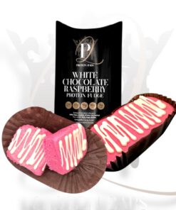 White Chocolate Raspberry Protein Fudge