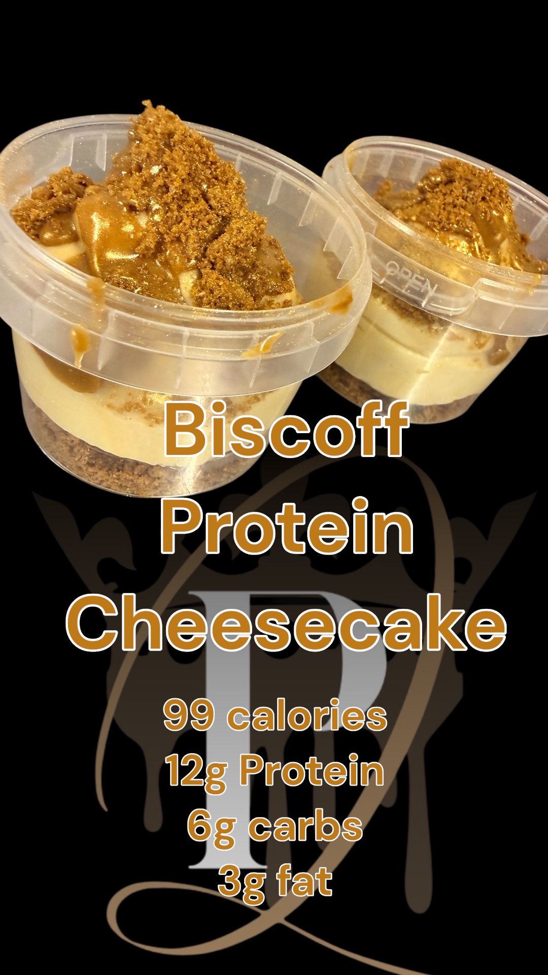 Biscoff Protein Cheesecake