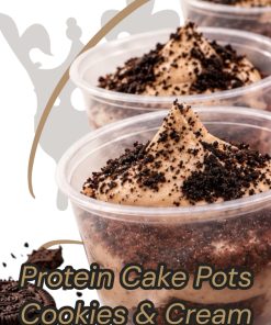 Protein Cake Pots Cookies & Cream
