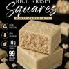 Protein Krispie Squares white chocolate