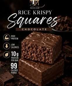 Protein Krispie Squares milk chocolate